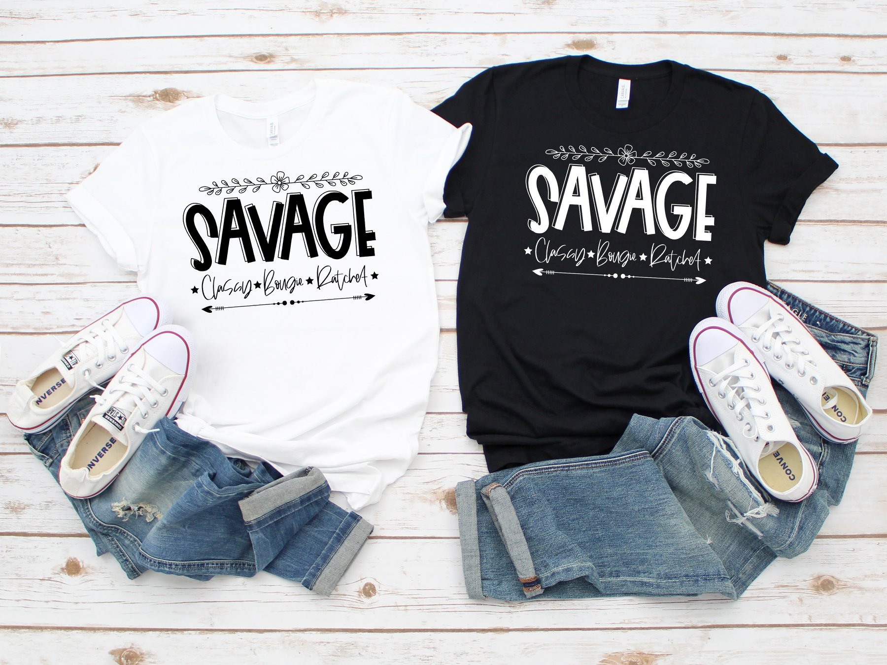 Savage Women T-Shirt – Made By Me