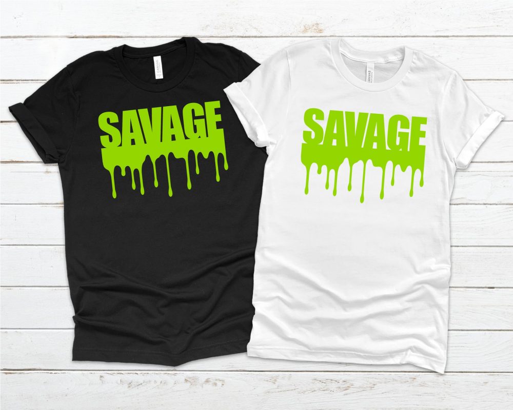 Green Drip Savage Women T-Shirt – Made By Me